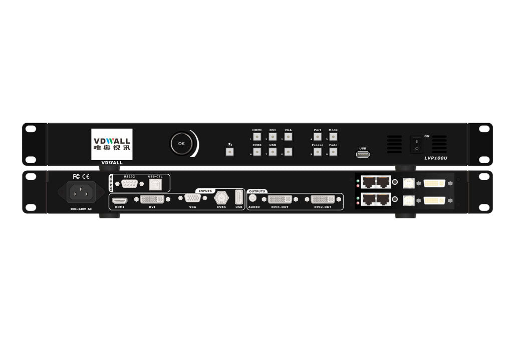 VDWall LED Display Controller LVP100U LED Video Processor