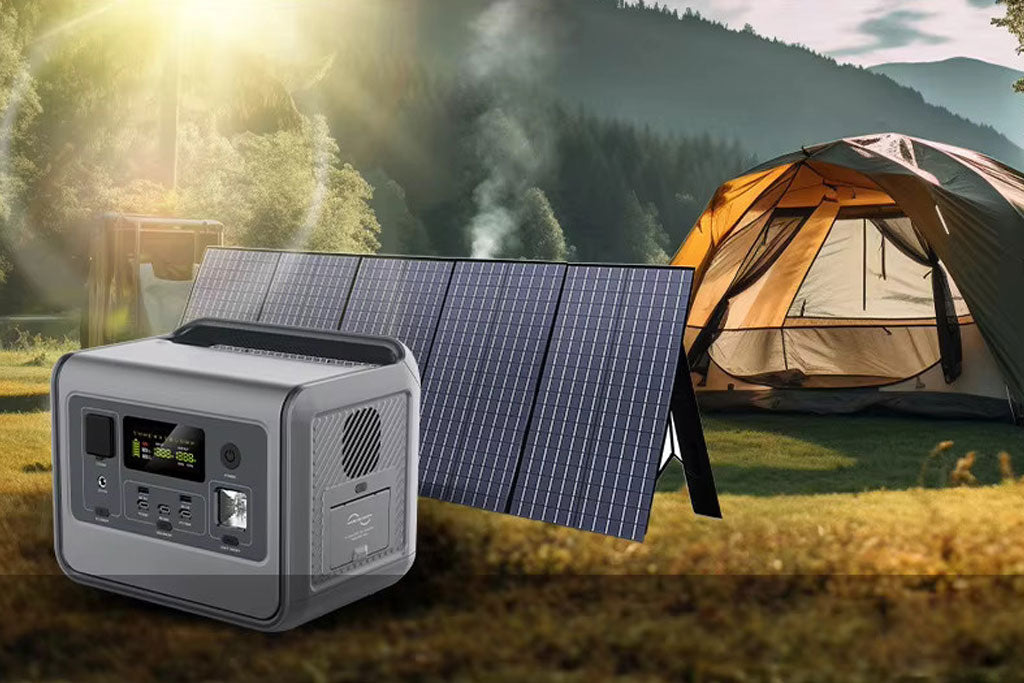 Best solar power banks & power station 800W outdoor portable power stations