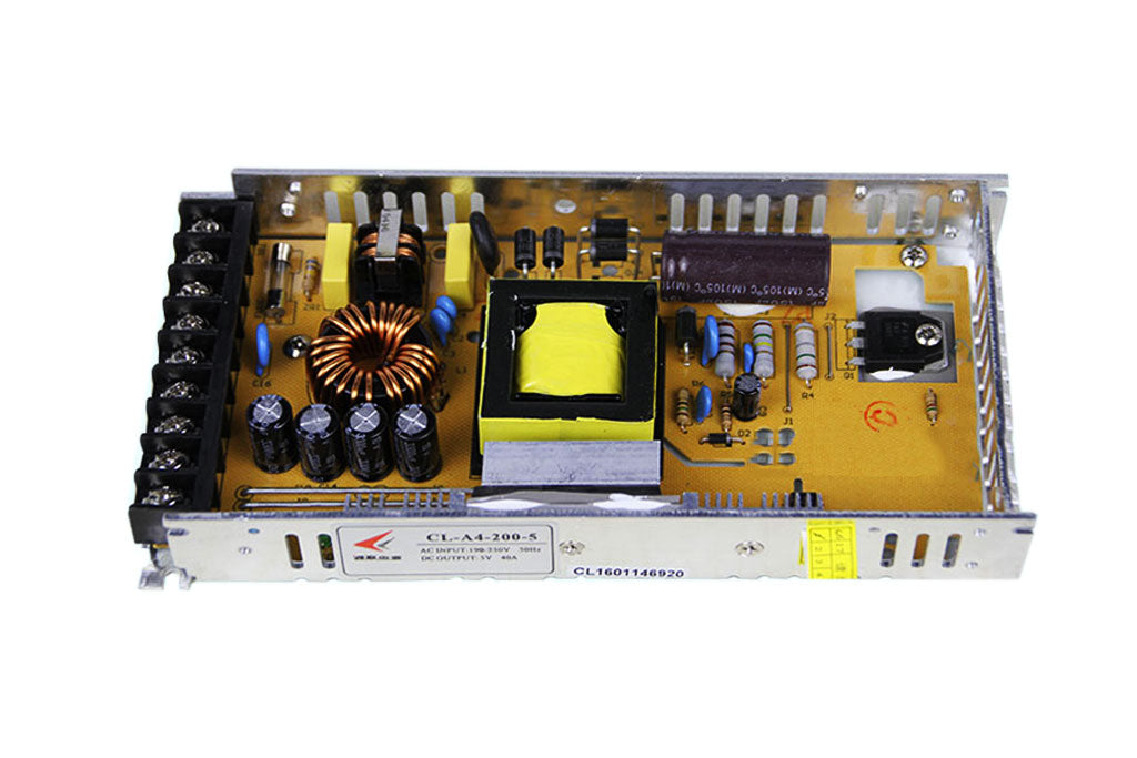 CL LED Displays Power Supply A-200-5 5V40A Low Profile LED Power Supply