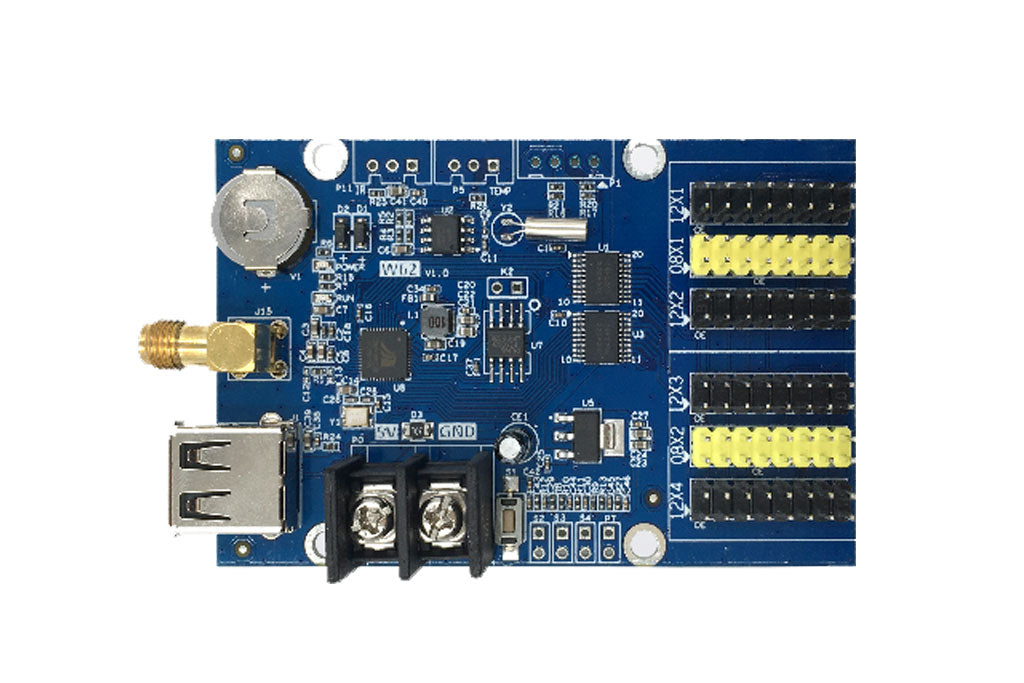 Huidu HD-W Series Wi-Fi Single-Daul Color LED Controller Card HD-W62