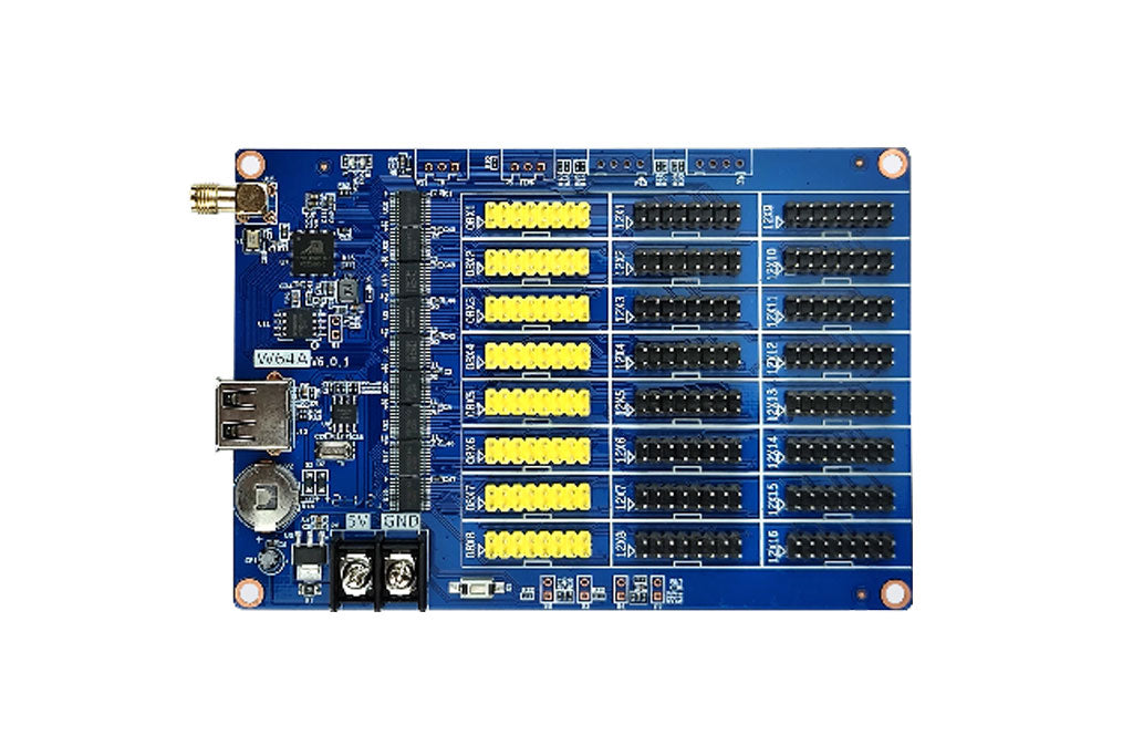 Huidu HD-W Series Wi-Fi Single-Daul Color LED Controller Card HD-W64A