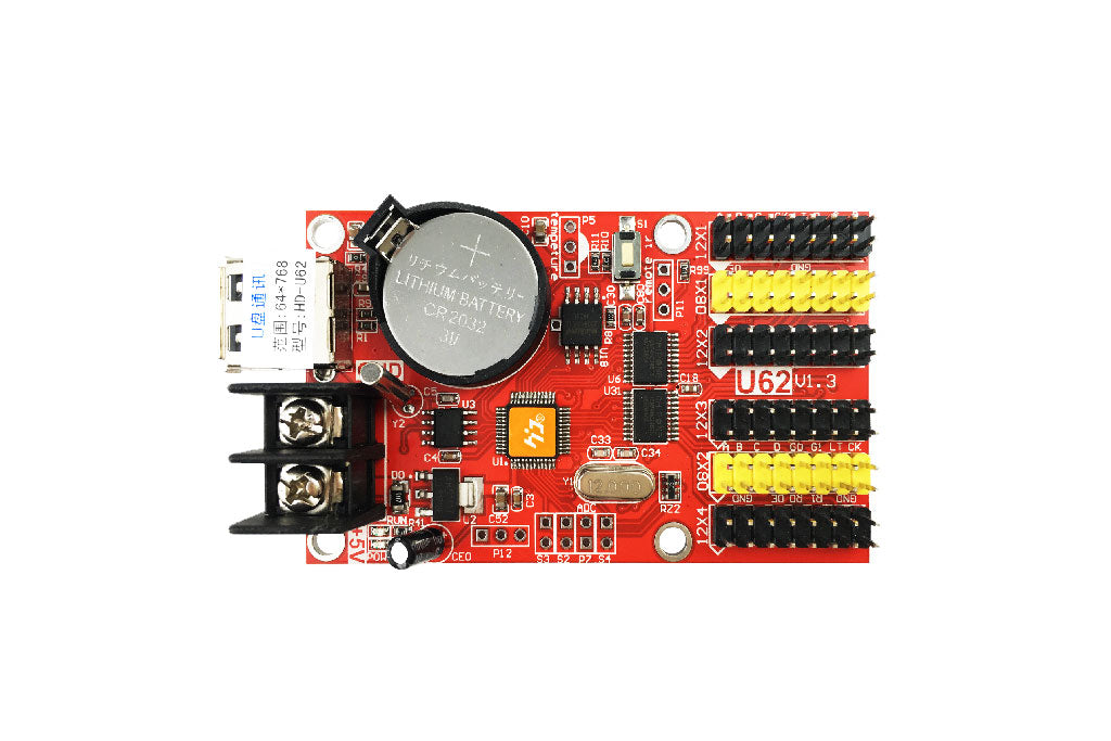 Huidu Single-dual Color U-disk Series LED Controller Card HD-U62