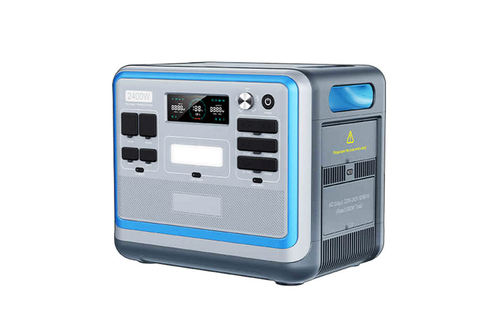 Lithium portable power station supply 2400W