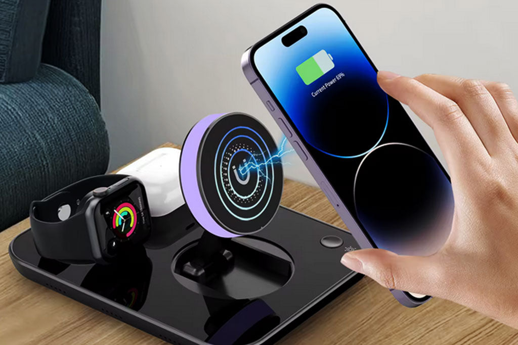 Magnetic 4 In 1 Wireless Charger