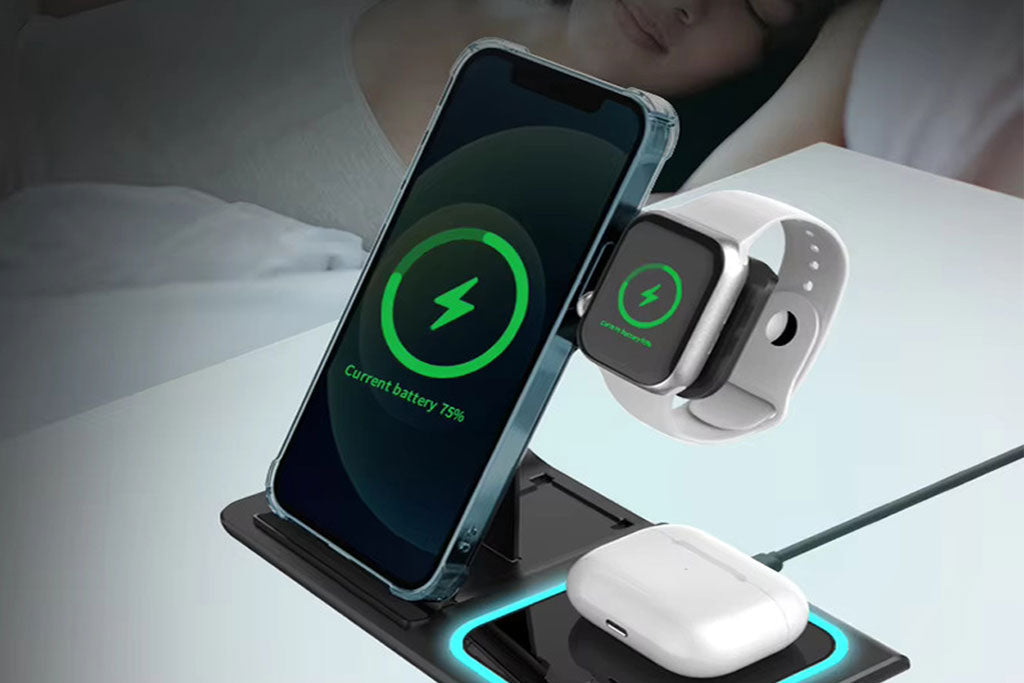 Wireless Charger Fast Charging 3 in 1 Wireless Charging Station