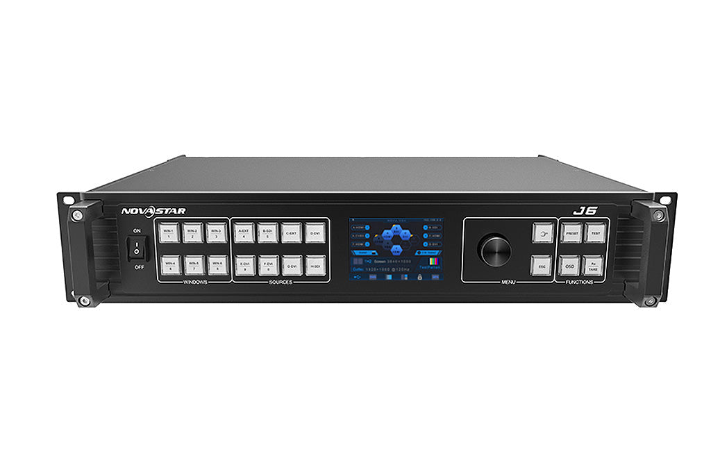 Novast Processor Novastar J6 Multi-Screen Splicing Processor LED Video Processor 4K ...
