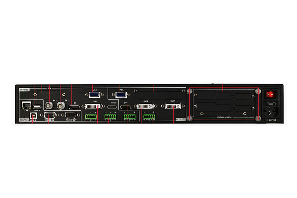 Magnimage LED Display Controller 580F 580FS 4K LED Video Processor