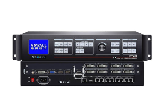 VDWall 4K Processor LED Display Controller LVP609 LED Video Processor