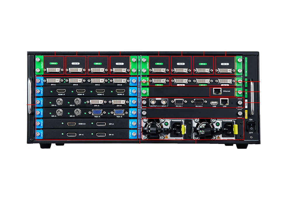 MIG-V6 Series Video Seamless Switcher